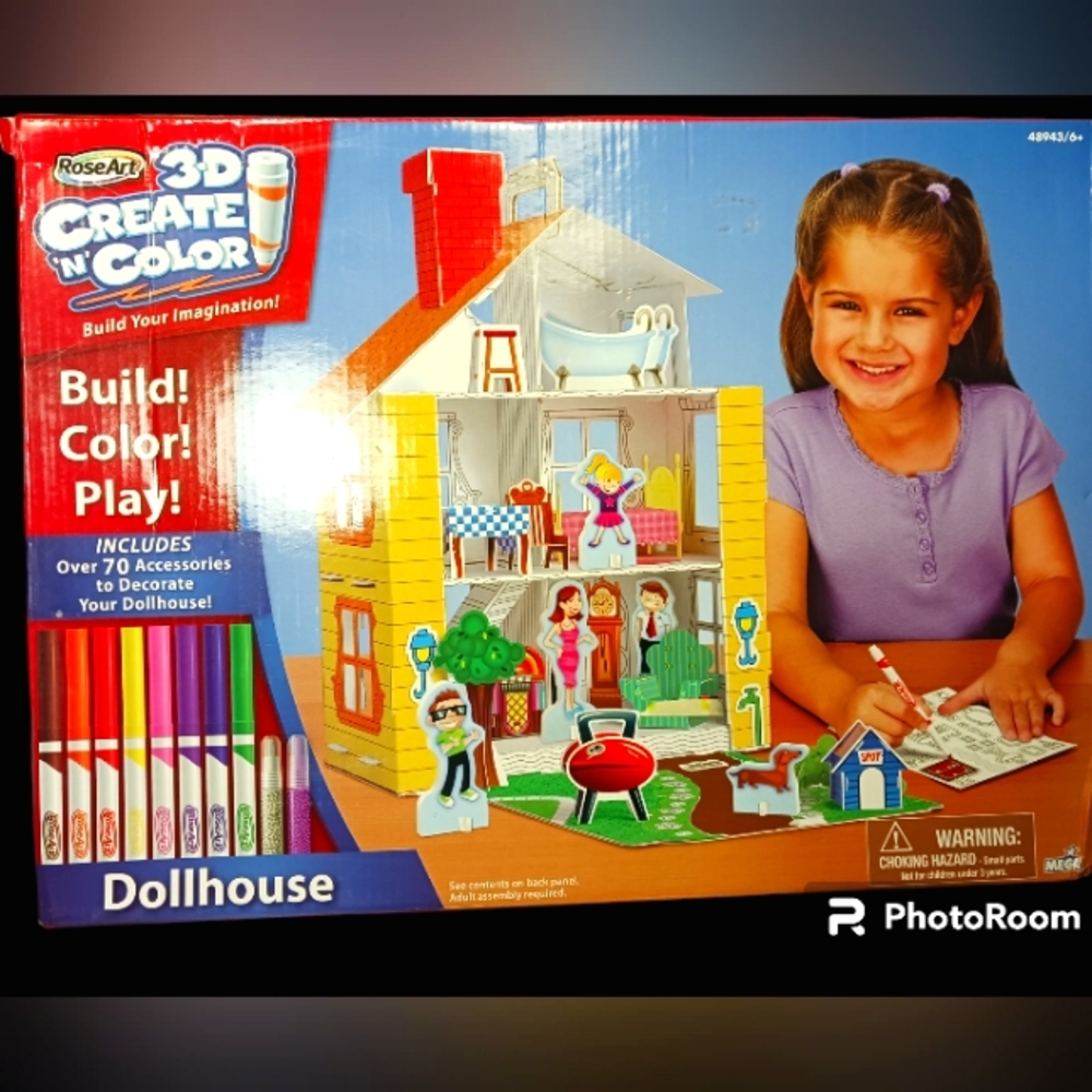 3D Create and Color Set
